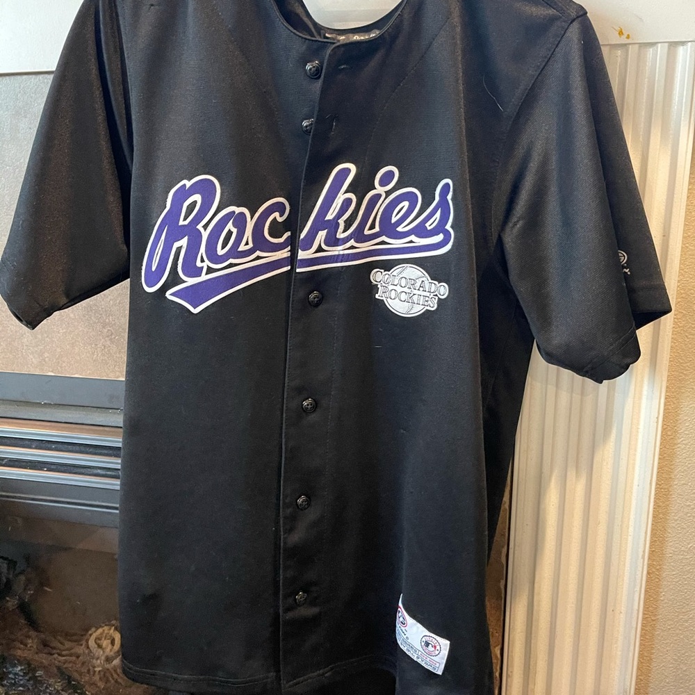 Colorado Rockies true fan jersey size SP